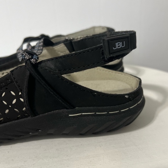 JBU By Jambu Black Floral Outerwear Hiking Gorpcore Hiking Maryjane Shoes 6.5 - Picture 14 of 16